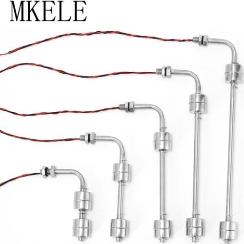 Side Mounted L Shape Stainless Steel Small Floating Liquid Position Water Level Switch Side Position Floating Switch Position