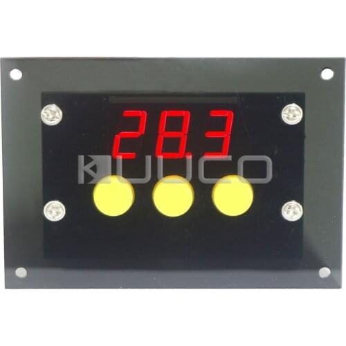 DC/AC 24V Temperature Difference Control Switch -50~110 Celsius Degrees Digital Thermostat for Heating Cooling Heat-sinking