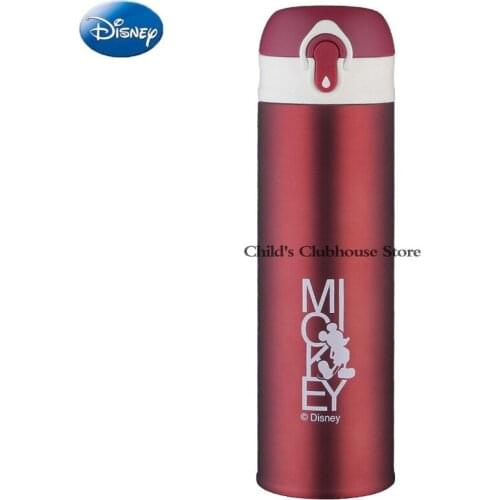 Disney Childrens Cup Elementary School Stainless Steel Anti Straight Drinking Cup Durable Portable Water Bottle