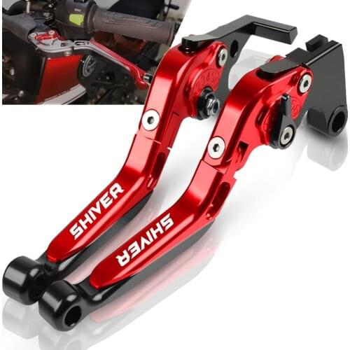FOR Aprilia SHIVER 2007 2008 2009 2010 2011 2012 2013 2014 2015 2016 Motorcycle handbrake Folding Adjustable Clutch Brake Levers