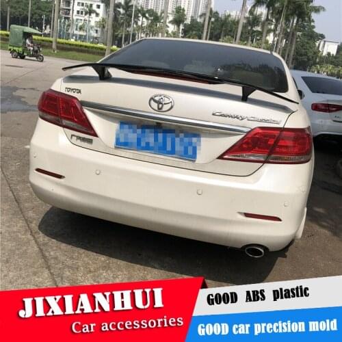 For Toyota Camry Spoiler 2006-2018 Camry Spoiler TF ABS plastic Material Car Rear Wing Color Rear Spoiler
