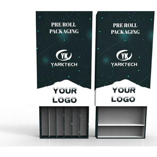 Custom high end cigar boxes child proof preroll cones packaging box