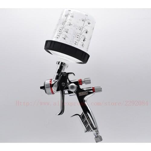 HVLP 1.3mm Nozzle Gravity Type Paint Sprayer Air Spray Gun Automotive Refinishing Spraying Machine