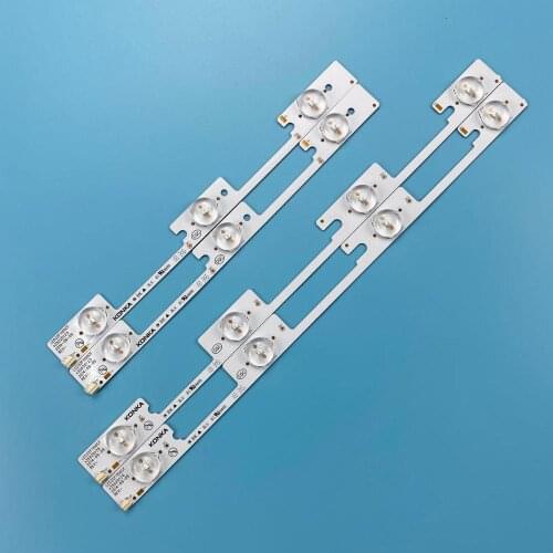 4pcs=1lot LED32F1100CF led backlight 35020126 35020125 (2pcs 4led +2pcs 3led) 1LED