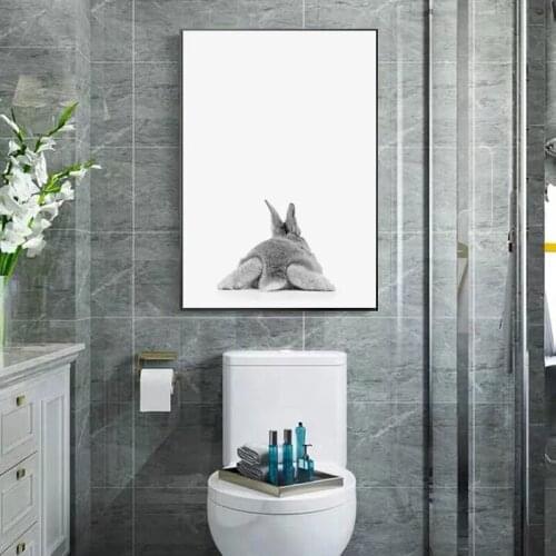 Toilet Humor Pictures Bathroom Home Decor Toilet Rules Wall Art Canvas Painting Modern Fun Bathroom Rules Sign Poster Print