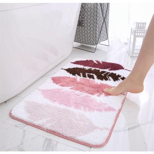 Non Slip Bath Mat Bathroom Carpet,Tapis Salle de Bain,Mat in the Bathroom Comfortable Bath Pad,Large Size Bedroom Bathroom Rugs