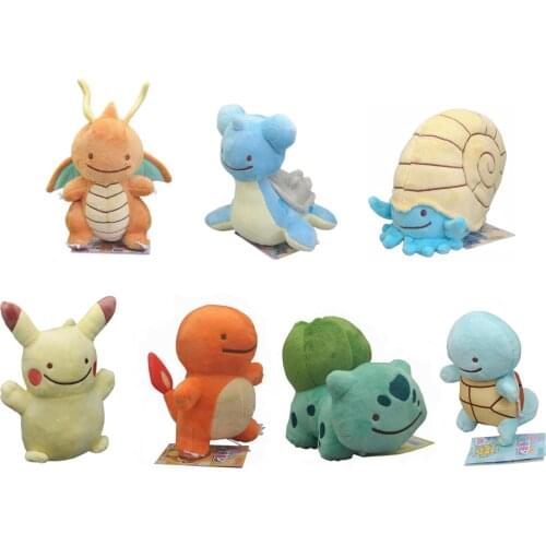 New 10PCS Pik Cha Dra Lap Oma Dra 5-6” 13-15CM Plush Doll