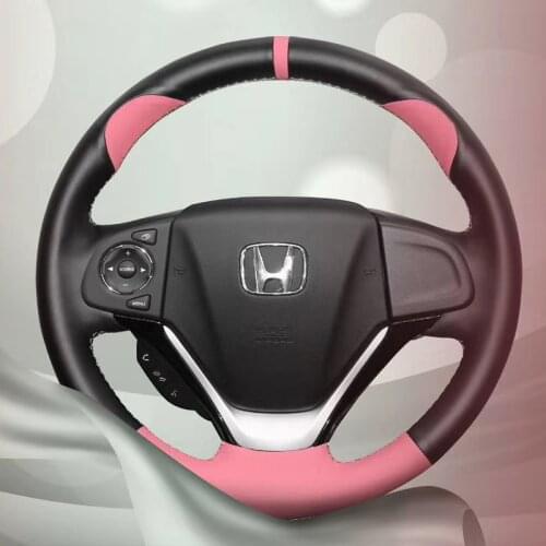 Braiding cover for steering wheel cover for Honda CR-V CRV 2012-2016 Steering wheel cover for Honda