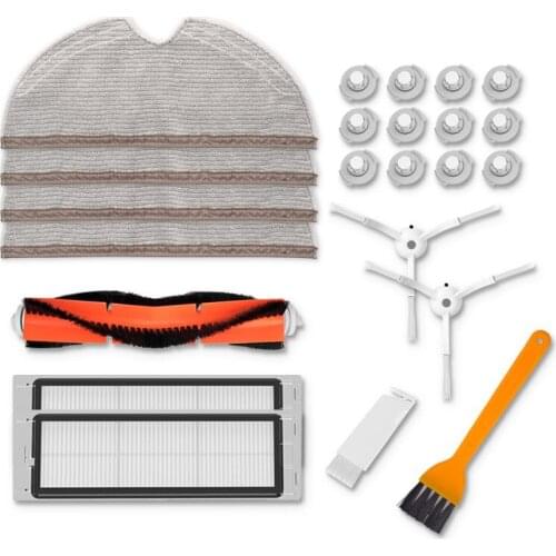 Vacuum Cleaner Brush Hepa Filter for Xiaomi Vacuum Roborock S50 S55 S5 Robot Vacuum Cleaner Parts Accessories