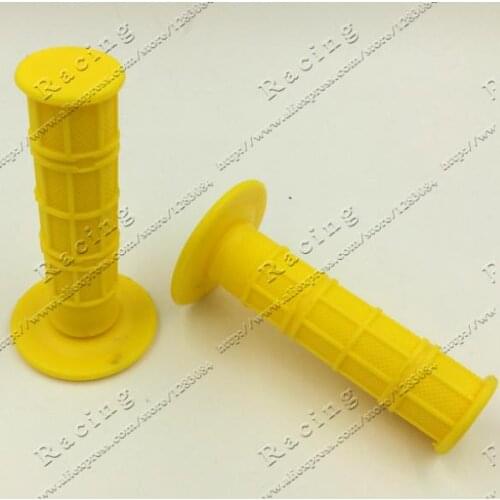 Motorcycle Sport Bike GSXR Rubber Grips Gel Hand Grip Handlebar 1Pair