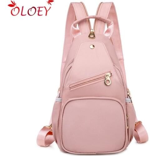 New Fashion Ladies Backpack 3 In 1 Waterproof Oxford Backpacks for Girls High Quality Small Bags for Women 2020 Mochila Feminina