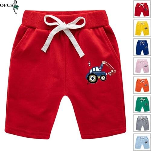 Mens Summer Cool Shorts Cotton Casual Colorful Cartoon Classic Shorts Brand Clothing Unisex Beach Elastic Waist Children Shorts