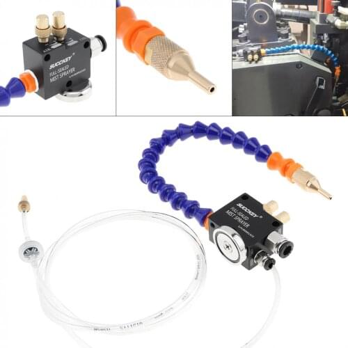 30cm Mist Coolant Lubrication Spray System with Adsorbable Magnetic Base for Metal Cutting Engraving Cooling Machine / CNC Lathe