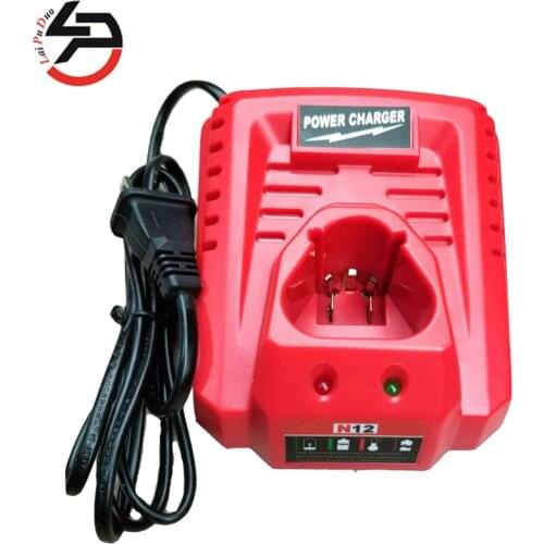 M12 Replacement Charger N12 for Milwaukee 48-59-2401 48-11-2402 10.8v 12v Lithium-Ion Batteria Charger