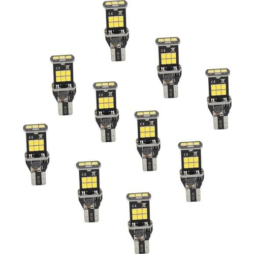 T15 W16W 921 912 LED Bulbs CANBUS No Error Hyper Flash Lamp Bulbs Car Backup Reverse Signal Light Bulbs Super