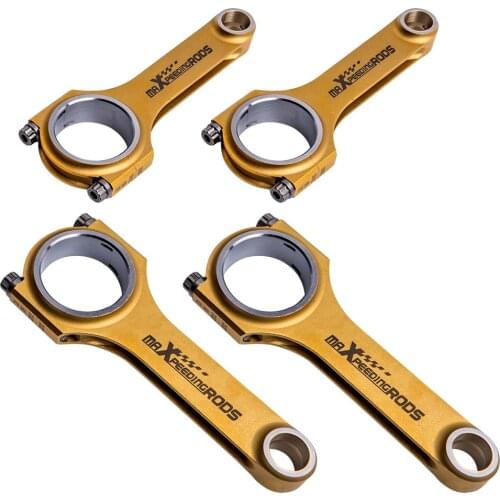 Titanizing 4340 H Beam Connecting Rods for Ford EcoBoost 2.0T engine Conrods 156.5 mm for Ford S-MAX Galaxy Mondeo 2.0 800HP