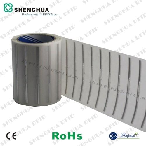 10pcs/pack Quick Inventory UHF RFID Library Tag Sticker Label Anti-Theft Customization Available for Book and File Manegement