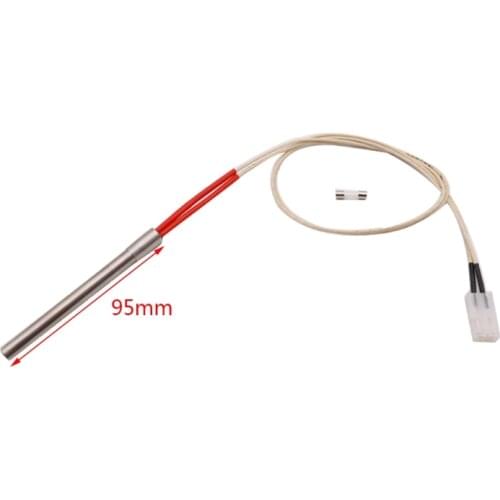 350W 220V Ignition Igniter Hot Rod Wood Pellet Stove 10*140/150/170mm M16*1.5 Thread Fireplace Grill
