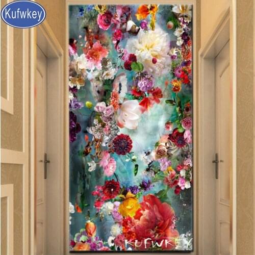 Diamond embroidery Red Rose Lliy flowers Blossom 5 d diamond painting full drill crystal 3d puzzle mosaic cross stitch set