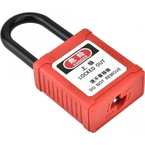 Safety Lock Engineering Safety Padlock Insulation Beam Lockout Tag Out Isolation Lock Anti Theft Lock Cerradura