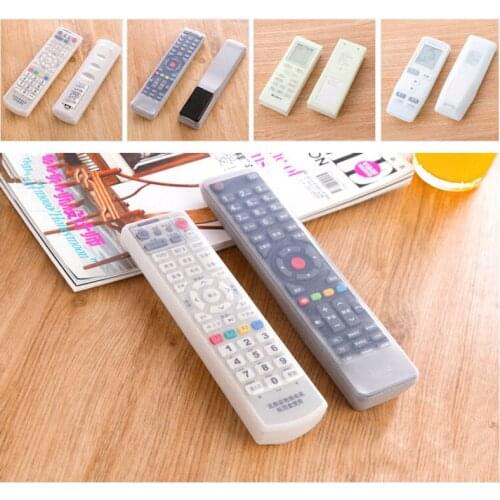 Home Air Conditioning Household Merchandises TV Remote Control Remote Control Covers Dust Cover Waterproof 1 Pcs