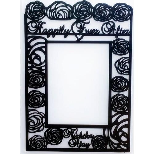 YLEF112 Flower Plastic Embossing Folder For Scrapbook Stencils DIY Photo Album Cards Making Decoration Scrapbooking Tool New