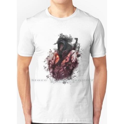Darkwood T Shirt 100% Pure Cotton Darkwood Horror Game Video Steam Video Game Wolfman Wolf Akm Ak47 Pro Era