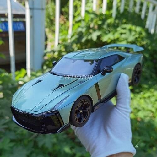 GT Spirit 1:18 For Nissan GTR R50 Coupe 2021 50th anniversary Diecast Model Car Kids Toys Gift Collection Display Ornaments