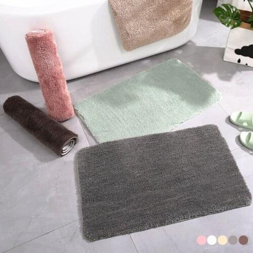 Bath Mat Memory Foam Non Slip Absorbent For Bathroom Rugs Machine-Washable Bathroom Carpet