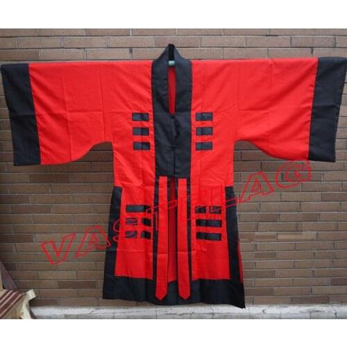 Red Taoist robeclothing Taoism gown priest tai chicassock martial arts garment costume