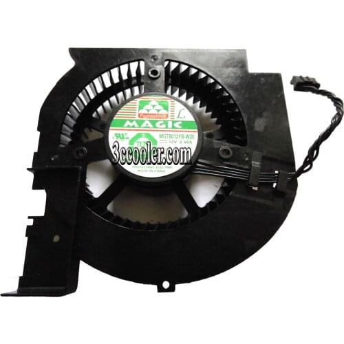 Zyvpee MAGIC MGT8012YB-W20 12V 0.48A 4 wires 4 pins vga fan graphics card cooler