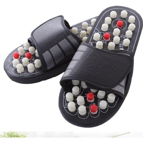 New Arrival Ball barbed Shoe Sandal Reflex Massage Slippers Acupuncture Foot Healthy Massager Shoe