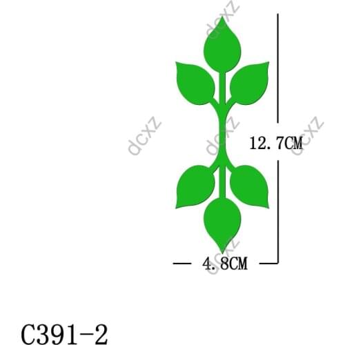 New leaf Wooden die Scrapbooking C391-2 Cutting Dies