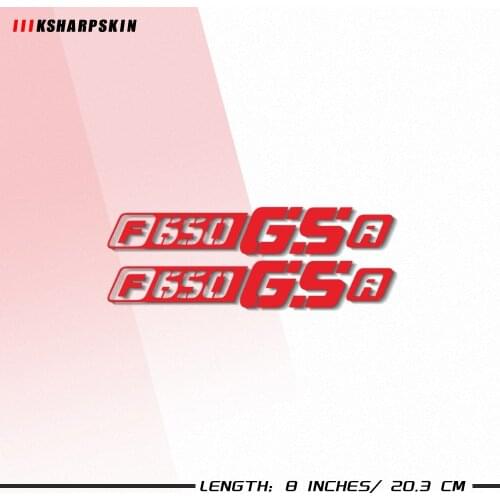 New Motorcycle reflective fuel wheels fairing portable luggage helmet stickers sign decoration Decals For BMW F650GSA f650 gsa