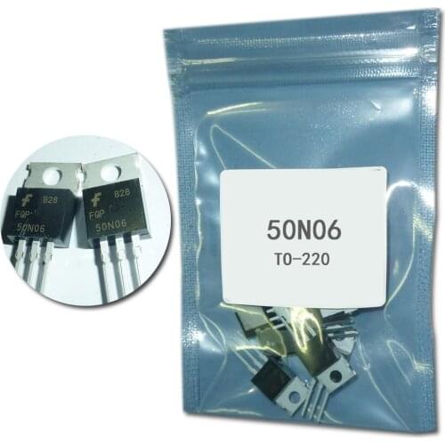 FQP50N06 TO220 50N06 MOSFET New Original 10Pcs/lot