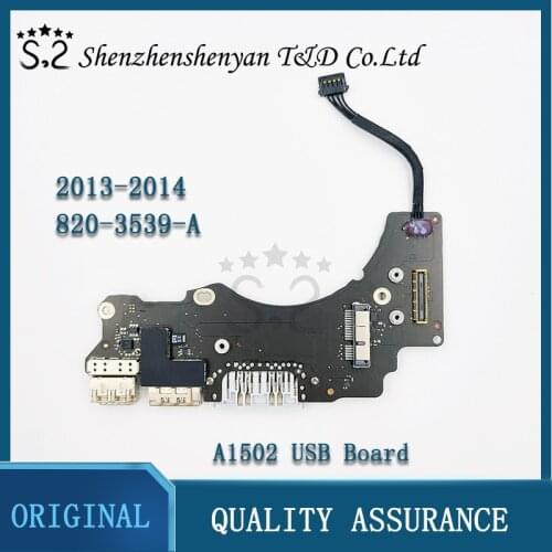 Original A1502 IO Board USB Power Board for MacBook Pro Retina 13.3 "A1502 USB Power Board 2013 2014 Year 820-3539-A