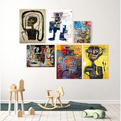 Posters And Prints Graffiti Street Artist Canvas Painting Wall Art Picture Vintage Poster Decorative Home Decor Tableau