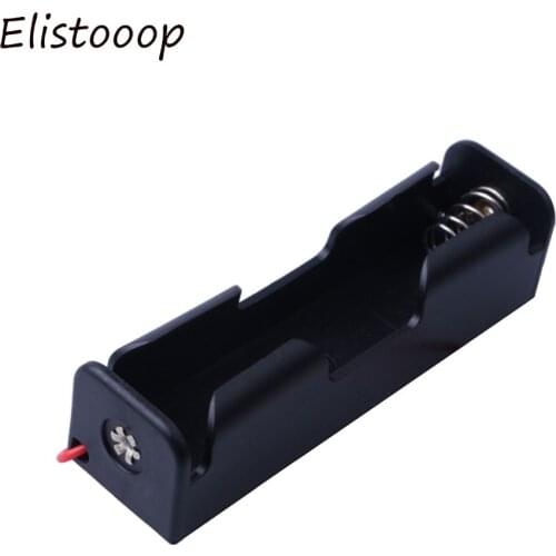 Plastic 18650 Battery Case Holder Storage Box with Wire Leads for 18650 Batteries 3.7V High Quality Power Battery Storage Case
