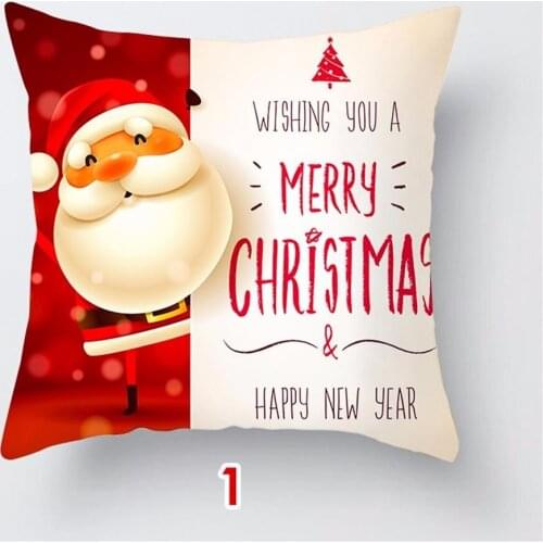 Christmas Funny Snowman Pillowcases Pillow Covers Cushion Cover Sofa Bedding Home Decor