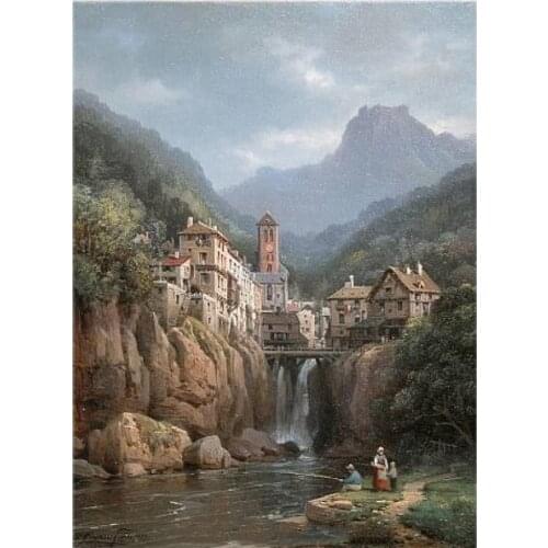 Needlework for Embroidery DIY High Quality - Counted Cross Stitch Kits Arts 14 ct Unprinted Oil Painting DIY Handmade Home Decor