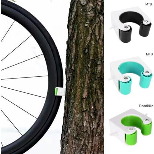 Bicycle Parking Rack Buckle Bike Wall Mount Hook Portable Indoor Vertical Bike Storage Cycling Display Stand For Road MTB Bike