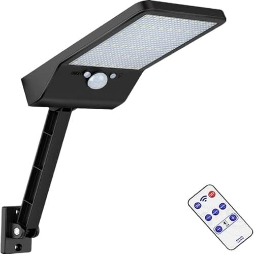 Solar-LED-porch-Light Garden-Yard-wall-street-lamp Outdoor remote control Waterproof ip65 rotate bracket For desk lanternoor