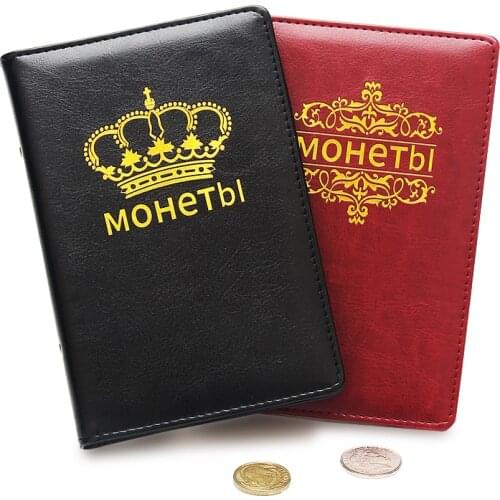 High Quality Put 60 Pieces/Coins Album For Fit Cardboard Coin Holders Professional Coin Collection Book Bitcoin Collection