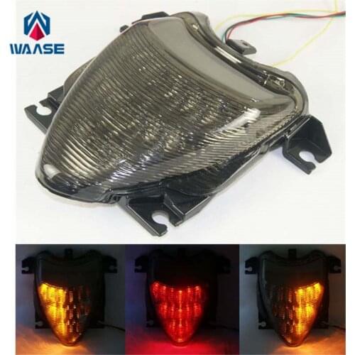Waase For Suzuki Boulevard M109R VZR1800 M1800R 2006 2007 2008 2009-2015 Rear Tail Light Brake Turn Signals Integrated LED Light