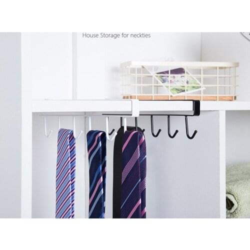 2PCS Kitchen Iron Storage Rack Holder CupBoard Hanging Hooks Under Shelf Hanger Cabinet Home Cooking Tools Dish Towel Organiser