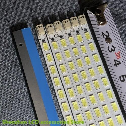 2Pieces/lot For Haier LE40T320 LED LJ64-02267A LJ64-02268A 56LED 453MM 100%NEW