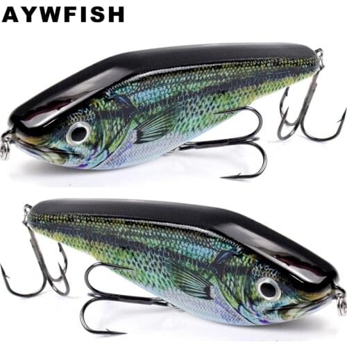 AYWFISH Jerkbait 90mm 26g / 120mm 51g Pike Musky Killer Suspending Wobbler Fishing Lure Slider Bass Sink Hard Plastic Crankbait