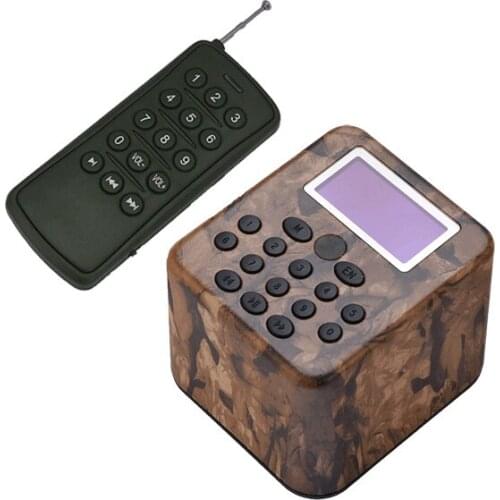 Hunting Decoy Bird Caller Birds Sound Speaker 50W Mp3 Player Built-in 210 Bird Songs with Remote Control Timer Playing