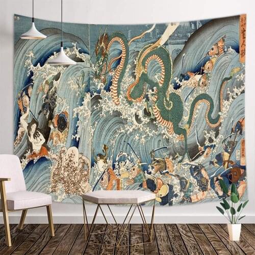Retrieve Stolen Gems From The Dragon King Jade Bird Jisu Tapestry 1853 Interior Art Decoration