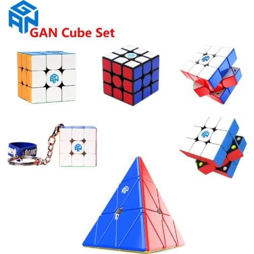 Gan Speed 3x3x3 354M 356Air 11Pro 356M 356RS 460M i2 MG XS AirM Air SM Skew Pyramid 3x3 Puzzle Professional Magnetic Magic Cube